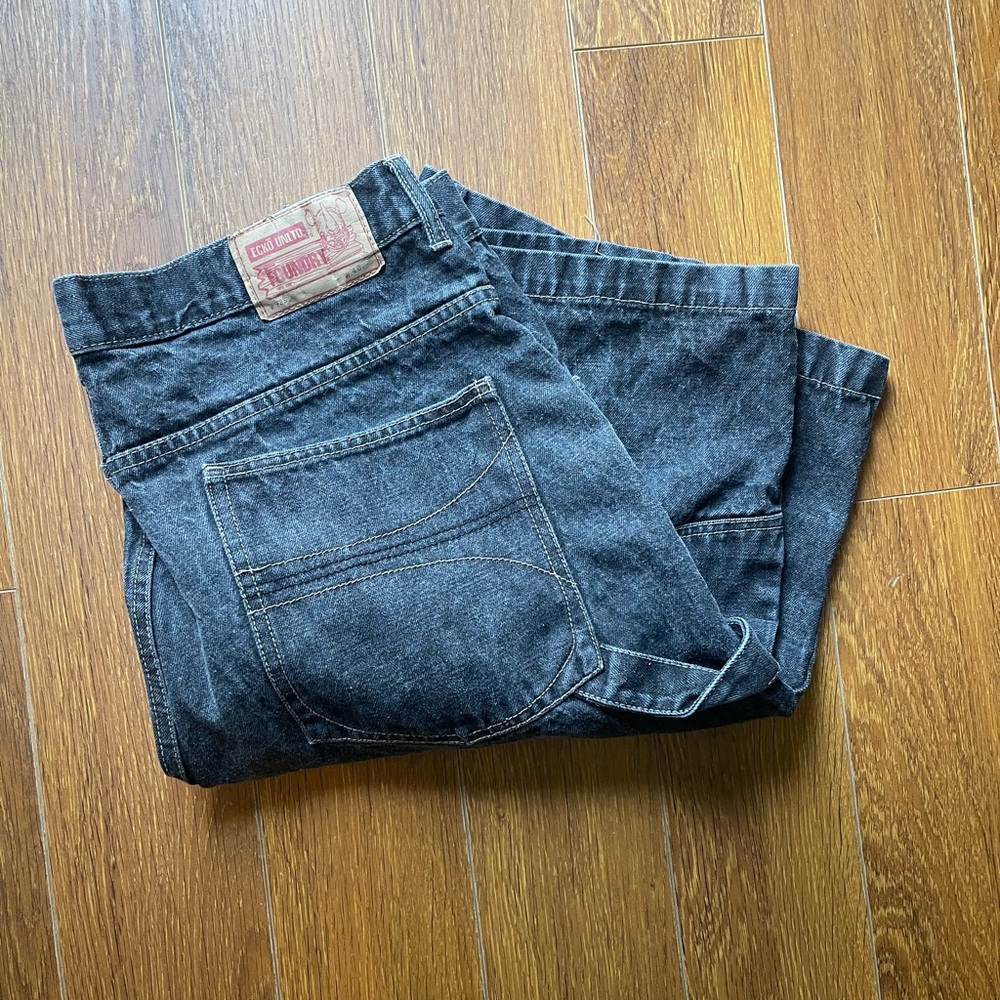Y2K Skater Grunge Ecko baggy carpenter jorts